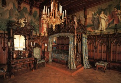 medieval-decor-furniture-bedroom - Traci Connell Interiors