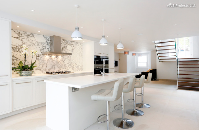 white kitchen