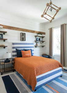 Modern boys bedroom - traci connell interiors