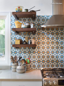 patterned floor tile - TCI