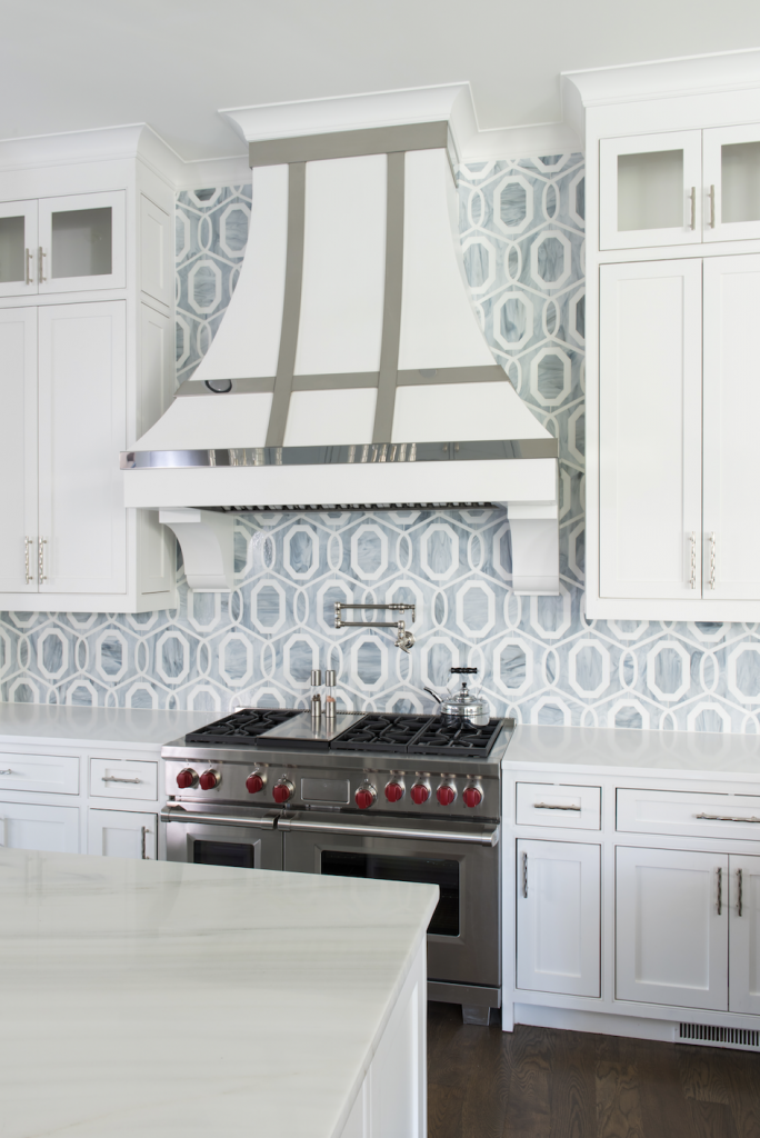 Unique Vent Hood Design - Traci Connell Interiors Brings to Life